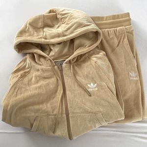 Women’s Adidas Velour Tracksuit
